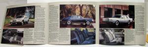 1984 Lincoln Continental Mark VII Town Car Sales Folder