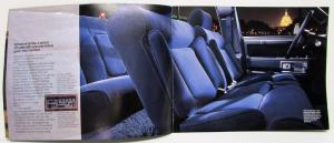 1987 Lincoln Town Car Portfolio Sales Brochure