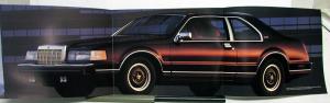 1988 Lincoln Mark VII Portfolio Sales Brochure