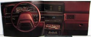 1988 Lincoln Mark VII Portfolio Sales Brochure