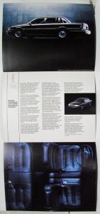 1988 Lincoln Continental Sales Folder