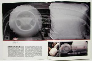 1993 Lincoln Mark VIII Town Car Continental Sales Brochure w Folder