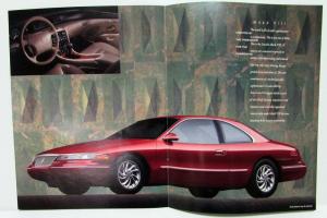 1995 Lincoln Continental Mark VIII Town Car Sales Brochure Revised