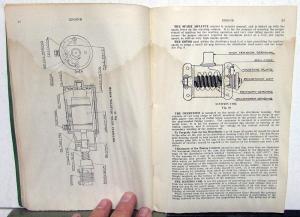 1924 Oldsmobile Six Canadian Model 30 Instruction Book Owners Manual Care & Op
