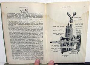 1924 Oldsmobile Six Canadian Model 30 Instruction Book Owners Manual Care & Op