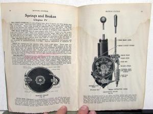 1924 Oldsmobile Six Canadian Model 30 Instruction Book Owners Manual Care & Op