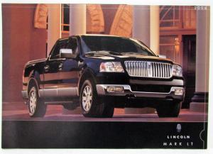 2006 Lincoln Mark LT Sales Brochure