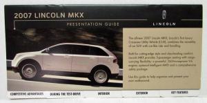 2007 Lincoln Navigator and MKX Tabbed Presentation Guides