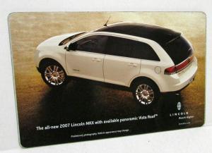 2007 Lincoln MKX panoramic Vista Roof Promotion  Own This View