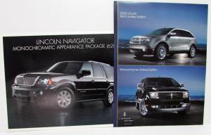 2008 Lincoln Navigator and MKX Plates Featuring Limited Editions