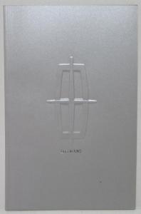 2007 Lincoln MKS Sales Brochure with Embossed Cover