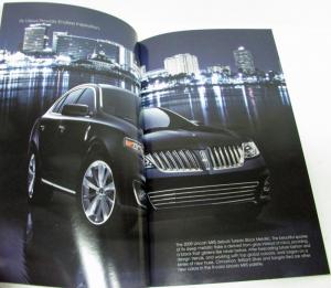 2007 Lincoln MKS Sales Brochure with Embossed Cover