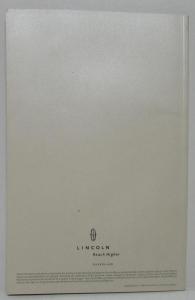 2008 Lincoln Full Line Sales Brochure with Foldouts