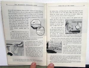 1942 Oldsmobile Owners Manual Care & Operation Guide 6 & 8 Cylinder Original