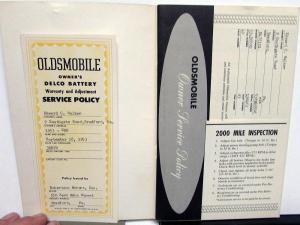 1953 Oldsmobile Owners Manual Care & Operation Guide Maintenance Original