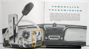 1955 DeSoto Power Story Fireflite V8 Firedome V8 Dealer Sales Brochure