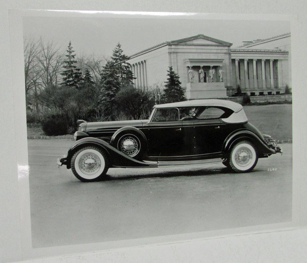 1934 Lincoln Brunn Touring Sedan Press Photo