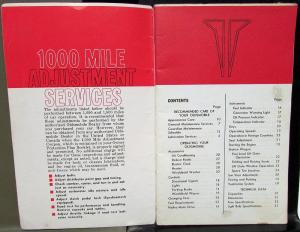 1962 Oldsmobile Owners Manual F-85 Care & Operation Maintenance Original
