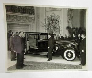 1935 Lincoln Town Car Limo Press Photo