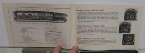 1967 Oldsmobile Owners Manual Cutlass 442 F-85 Wagon Care & Operation