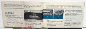 1967 Oldsmobile Owners Manual Toronado Care & Operation Original