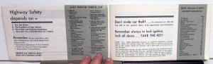 1968 Oldsmobile Owners Manual Toronado Care & Operation Original