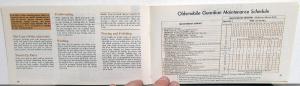 1968 Oldsmobile Owners Manual Vista Cruiser Care & Operation Original