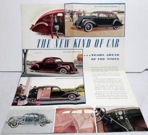 1937 Lincoln Zephyr V12 The Car of The Future Sales Folder