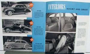 1936 to 1939 Lincoln Zephyr Enjoy Driving a Style Leader Sales Brochure