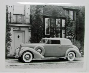 1937 Lincoln Brunn 2 Door Sedan Press Photo