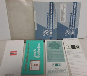 1976 Oldsmobile Owners Manual Cutlass & Vista Cruiser Models Care & Operation