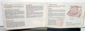 1962 Studebaker Lark Owners Manual Guide Original