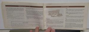 1965 Studebaker Car Owners Manual Guide Original Canadian Market