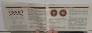 1965 Studebaker Car Owners Manual Guide Original Canadian Market