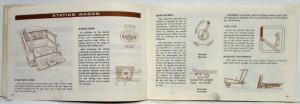 1965 Studebaker Car Owners Manual Guide Original Canadian Market