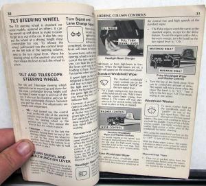 1984 Oldsmobile Owners Manual 98 Ninety-Eight Models Care & Operation