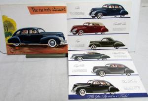 1939 Lincoln Zephyr Sales Folder The Modern 12