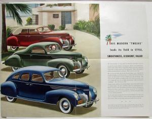 1939 Lincoln Zephyr Sales Folder Things We Discovered Along the Way