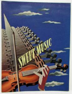 1940 Lincoln Zephyr Sales Folder Sweet Music