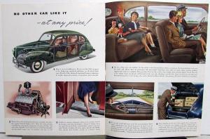 1941 Lincoln Zephyr V12 Sales Brochure