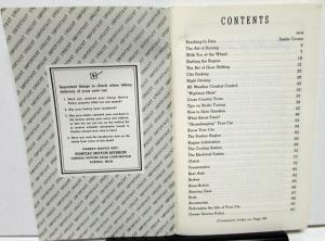 1942 Pontiac Six & Eight Owners Manual Care & Operation Original Rare