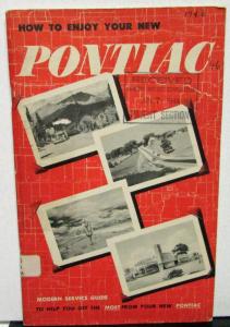 1946 Pontiac Six & Eight Owners Manual Care & Operation Original Rare