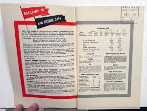1947 Pontiac Six & Eight Owners Manual Care & Operation Original Rare