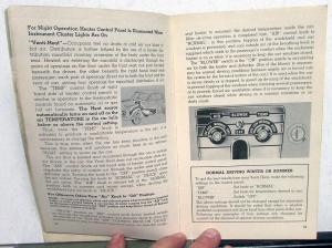 1950 Pontiac Six & Eight Owners Manual Care & Operation Chieftain Streamliner