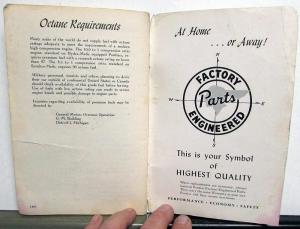 1957 Pontiac Owners Manual Care & Op Star Chief Chieftain Super Chief Safari