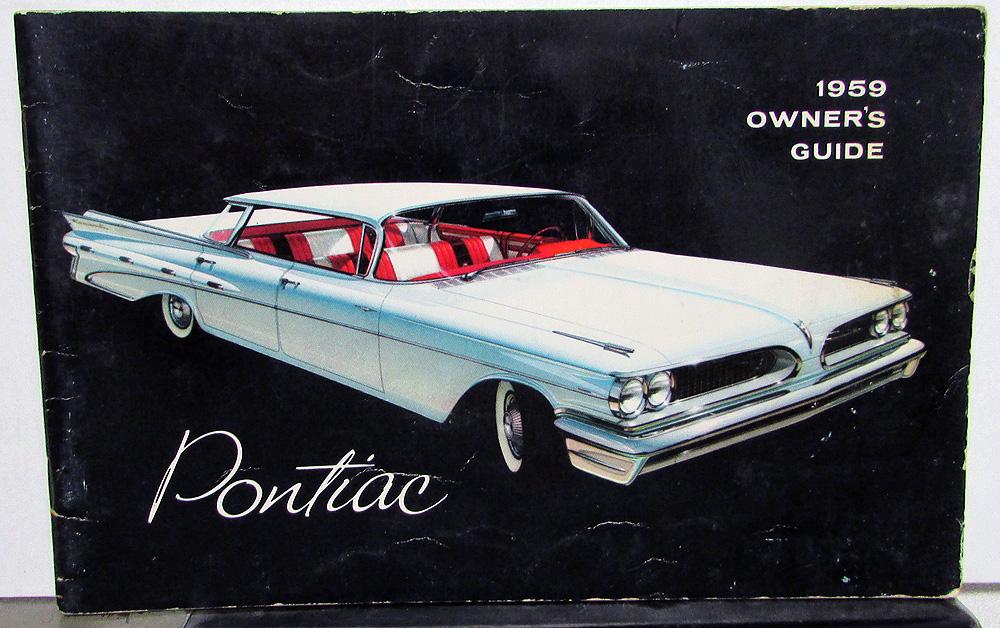 1959 Pontiac Shop Manuell CATALINA Bonneville Star Chief