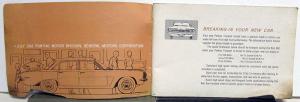 1962 Pontiac Tempest Owners Manual Care & Operation Original
