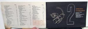 1962 Pontiac Tempest Owners Manual Care & Operation Original