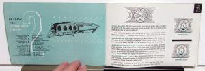 1963 Pontiac Tempest Owners Manual Care & Operation Original