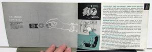 1963 Pontiac Tempest Owners Manual Care & Operation Original